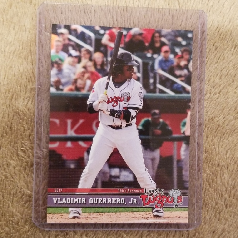 2017 Vladamir Guerrero Jr. Lansing Lugnuts Rookie